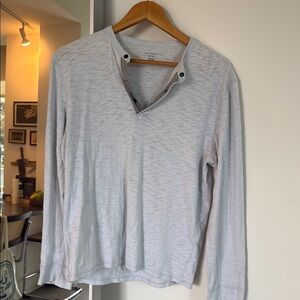 Club Monaco Light Gray Men's Shirt